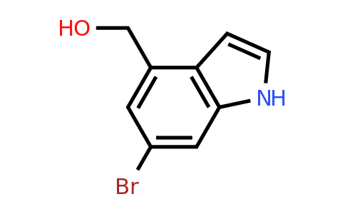 107650-24-8 | (6-Bromo-1H-indol-4-yl)methanol
