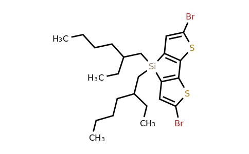 1089687-05-7 | 2,6-Dibromo-4,4-bis(2-ethylhexyl)-4H-silolo[3,2-b:4,5-b']dithiophene