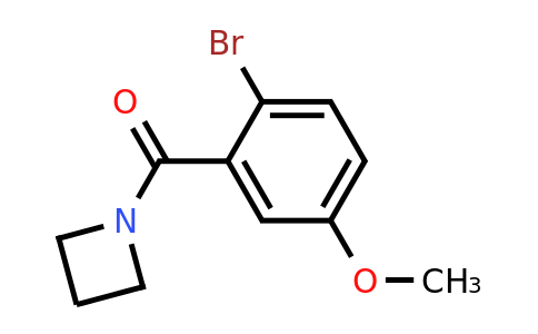 1090366 23 6 Azetidin 1 Yl 2 Bromo 5 Methoxyphenyl Methanone Moldb