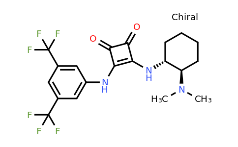 3-[[3,5-Bis(trifluoromethyl)phenyl]amino]-4-[[(1R,2R)-2-(dimethylamino)cyclohexyl]amino]-3-cyclobutene-1,2-dione