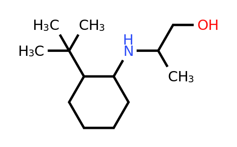 1218223 64 3 2 2 Tert Butyl Cyclohexyl Amino Propan 1 Ol Moldb