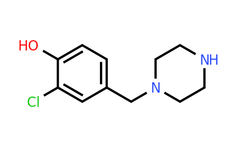 1251358-67-4 | 2-Chloro-4-(piperazin-1-ylmethyl)phenol