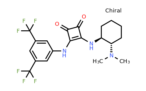 3-[[3,5-Bis(trifluoromethyl)phenyl]amino]-4-[[(1S,2S)-2-(dimethylamino)cyclohexyl]amino]-3-cyclobutene-1,2-dione