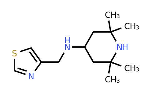 2,2,6,6-Tetramethyl-N-(thiazol-4-ylmethyl)piperidin-4-amine