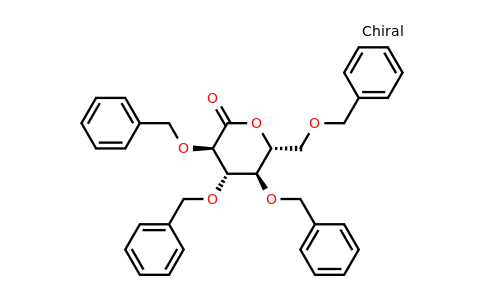 (3R,4S,5R,6R)-3,4,5-Tris(benzyloxy)-6-((benzyloxy)methyl)tetrahydro-2H-pyran-2-one