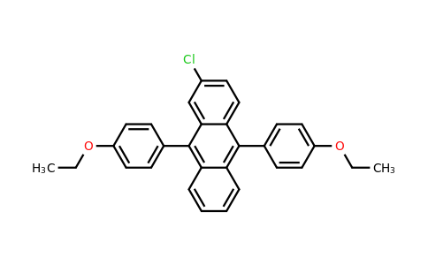 9,10-Bis(4-ethoxyphenyl)-2-chloroanthracene