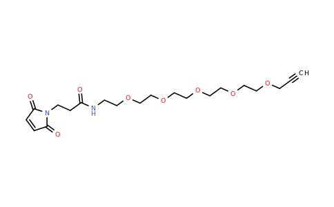 1416711-51-7 | 3-(2,5-Dioxo-2,5-dihydro-1H-pyrrol-1-yl)-N-(3,6,9,12,15-pentaoxaoctadec-17-yn-1-yl)propanamide