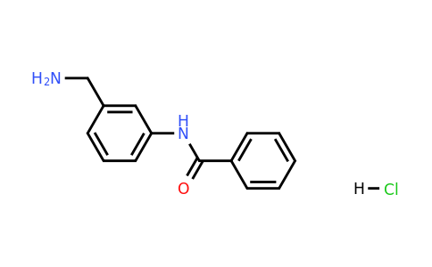 n-[3-(aminomethyl)phenyl]benzamide hydrochloride