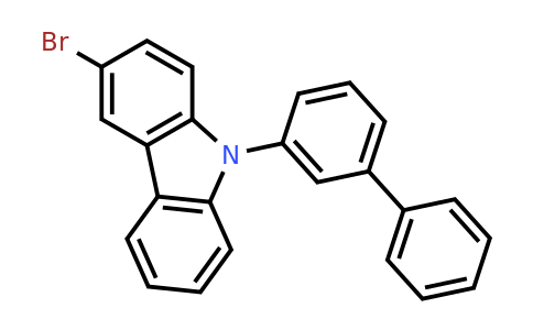 9-([1,1'-Biphenyl]-3-yl)-3-broMo-9H-carbazole