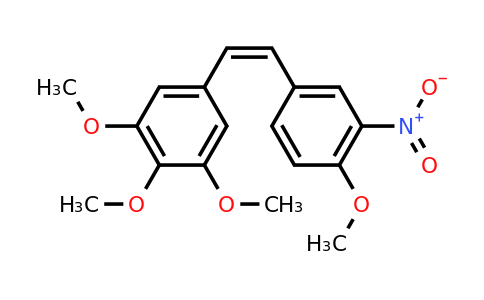 162705-13-7 | (Z)-1,2,3-trimethoxy-5-(4-methoxy-3-nitrostyryl)benzene