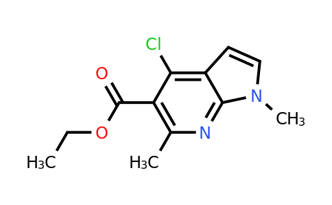 Ethyl Chloro Dimethyl H Pyrrolo B Pyridine