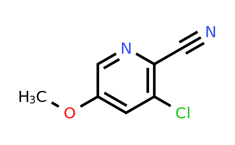 3-Chloro-5-methoxy-pyridine-2-carbonitrile