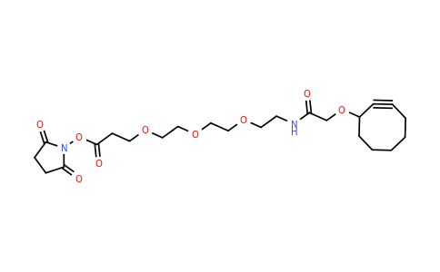 2101206-34-0 | Cyclooctyne-O-amido-PEG3-NHS ester