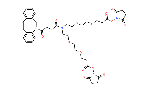N-DBCO-N-bis(PEG2-C2-NHS ester)