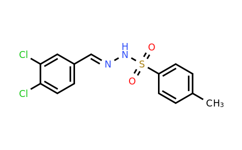 N'-(3,4-dichlorobenzylidene)-4-methylbenzenesulfonohydrazide