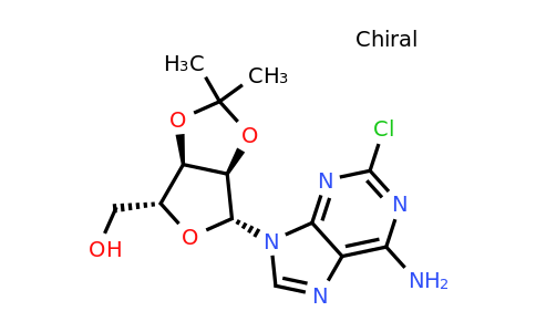 24639-06-3 | ((3AR,4R,6R,6aR)-6-(6-amino-2-chloro-9H-purin-9-yl)-2,2-dimethyltetrahydrofuro[3,4-d][1,3]dioxol-4-yl)methanol