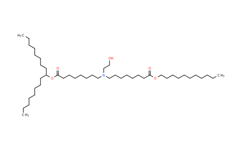 Heptadecan-9-yl 8-((2-hydroxyethyl)(8-oxo-8-(undecyloxy)octyl)amino)octanoate
