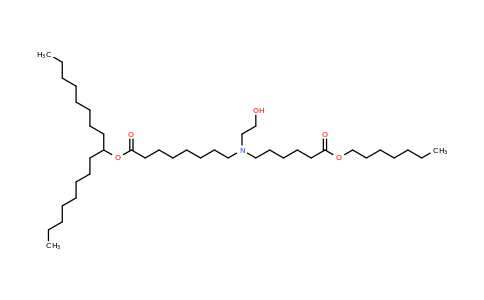 Heptadecan-9-yl 8-((6-(heptyloxy)-6-oxohexyl)(2-hydroxyethyl)amino)octanoate