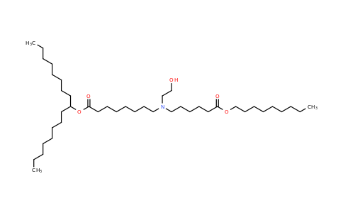 Heptadecan-9-yl 8-((2-hydroxyethyl)(6-(nonyloxy)-6-oxohexyl)amino)octanoate
