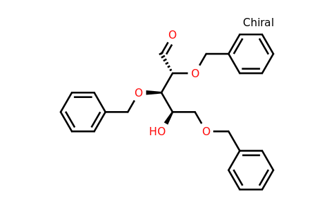 (2R,3R,4R)-2,3,5-Tris(benzyloxy)-4-hydroxypentanal