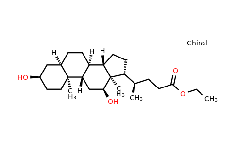 (R)-Ethyl 4-((3R,5R,8R,9S,10S,12S,13R,14S,17R)-3,12-dihydroxy-10,13-dimethylhexadecahydro-1H-cyclopenta[a]phenanthren-17-yl)pentanoate