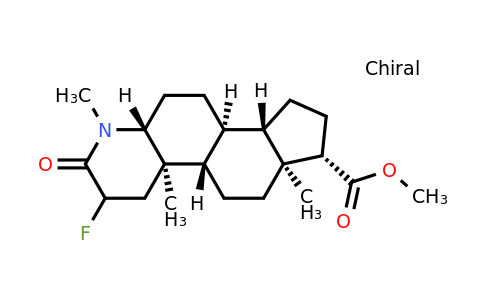 (4aR,4bS,6aS,7S,9aS,9bS,11aR)-methyl 3-fluoro-1,4a,6a-trimethyl-2-oxohexadecahydro-1H-indeno[5,4-f]quinoline-7-carboxylate