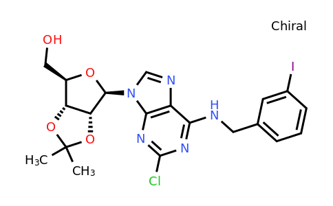 2-Chloro-N-[(3-iodophenyl)methyl]-2',3'-O-(1-methylethylidene) Adenosine