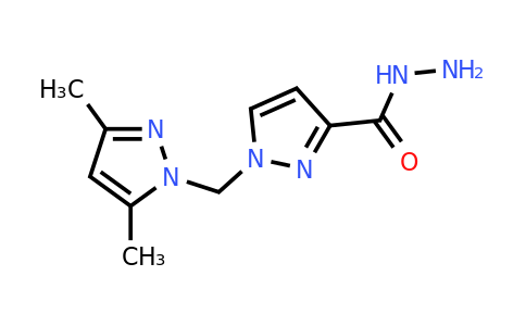 1004192-92-0 | 1-((3,5-Dimethyl-1h-pyrazol-1-yl)methyl)-1h-pyrazole-3-carbohydrazide