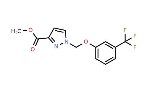 1004193-78-5 | Methyl 1-((3-(trifluoromethyl)phenoxy)methyl)-1h-pyrazole-3-carboxylate