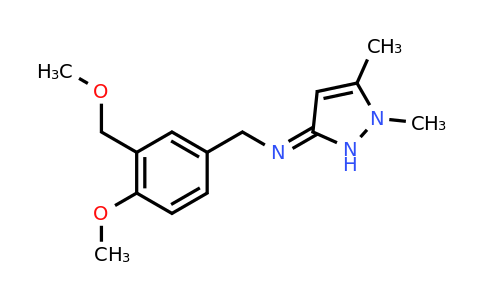 1006450-68-5 | n-(4-Methoxy-3-(methoxymethyl)benzyl)-1,5-dimethyl-1,2-dihydro-3h-pyrazol-3-imine