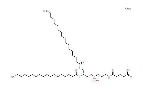 5-((2-((((R)-2,3-Bis(stearoyloxy)propoxy)(hydroxy)phosphoryl)oxy)ethyl)amino)-5-oxopentanoic acid