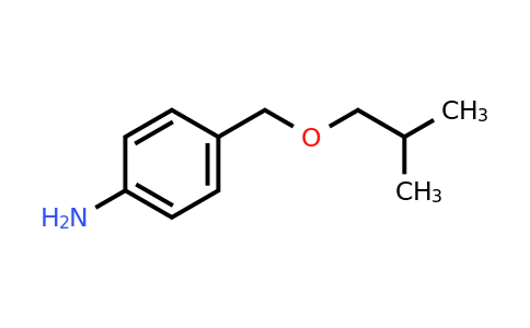 1016676-90-6 | 4-[(2-methylpropoxy)methyl]aniline