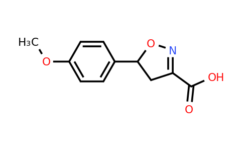 1018051-51-8 | 5-(4-Methoxyphenyl)-4,5-dihydro-1,2-oxazole-3-carboxylic ...