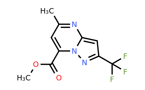 1018125-80-8 | Methyl 5-methyl-2-(trifluoromethyl)pyrazolo[1,5-a]pyrimidine-7-carboxylate