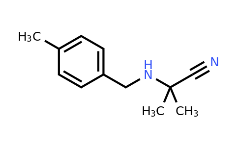 1018265-76-3 | 2-Methyl-2-((4-methylbenzyl)amino)propanenitrile