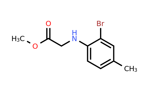 1021130-51-7 | Methyl (2-bromo-4-methylphenyl)glycinate