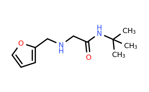 1021141-24-1 | N-(tert-butyl)-2-((furan-2-ylmethyl)amino)acetamide