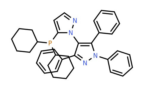 5-(Dicyclohexylphosphino)-1',3',5'-triphenyl-[1,4']-bi-1H-pyrazole