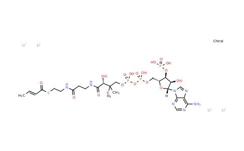 2-Butenoyl coenzyme A lithium salt