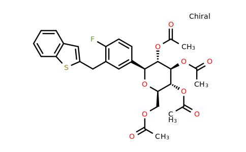 (1S)-1,5-Anhydro-1-C-[3-(benzo[b]thien-2-ylMethyl)-4-fluorophenyl]-D-glucitol 2,3,4,6-tetraacetate