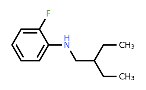 1040346-78-8 | n-(2-Ethylbutyl)-2-fluoroaniline