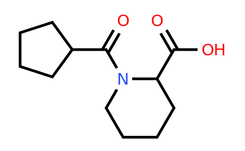 1044637-65-1 | 1-Cyclopentanecarbonylpiperidine-2-carboxylic acid