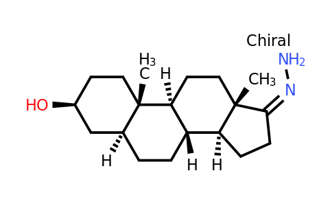 (3S,5S,8R,9S,10S,13S,14S,E)-17-hydrazono-10,13-dimethylhexadecahydro-1H-cyclopenta[a]phenanthren-3-ol