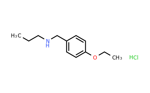 1049677-98-6 | N-(4-ethoxybenzyl)propan-1-amine hydrochloride