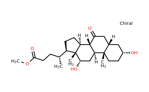 (3α,5β,12α)-3,12-Dihydroxy-7-oxocholan-24-oic acid methyl ester