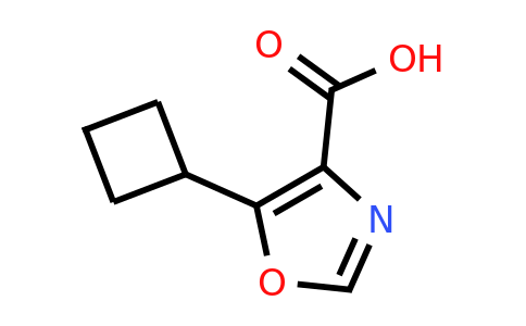 5-Cyclobutyl-1,3-oxazole-4-carboxylic acid