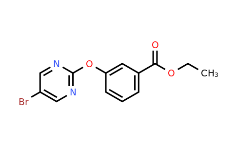 1086397-54-7 | Ethyl3-((5-bromopyrimidin-2-yl)oxy)benzoate