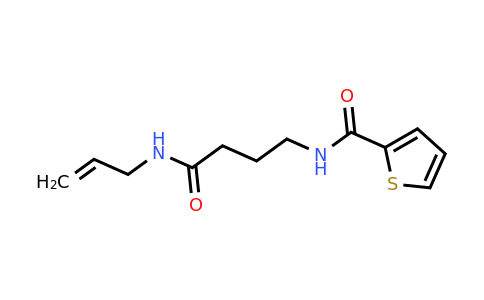 1090776-69-4 | n-(4-(Allylamino)-4-oxobutyl)thiophene-2-carboxamide