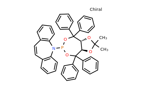 5-((3aR,8aR)-2,2-Dimethyl-4,4,8,8-tetraphenyltetrahydro-[1,3]dioxolo[4,5-e][1,3,2]dioxaphosphepin-6-yl)-5H-dibenzo[b,f]azepine