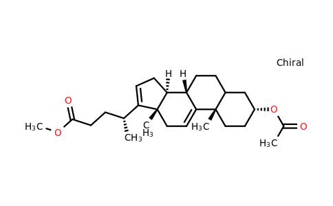 (4R)-Methyl 4-((3R,8S,10S,13S,14S)-3-acetoxy-10,13-dimethyl-2,3,4,5,6,7,8,10,12,13,14,15-dodecahydro-1H-cyclopenta[a]phenanthren-17-yl)pentanoate